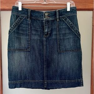 Ann Taylor Loft Denim Skirt